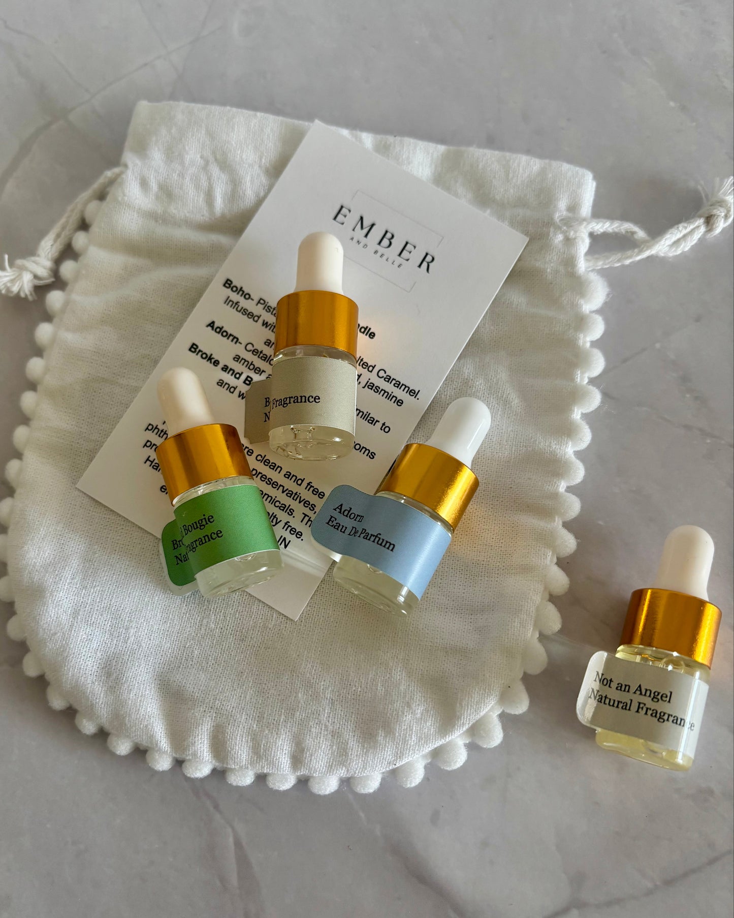 SINGLE SAMPLE PARFUM OR COLOGNE