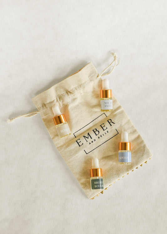 SAMPLE DISCOVERY OF OUR TOP 3 SCENTS; YOU PICK SCENT 4