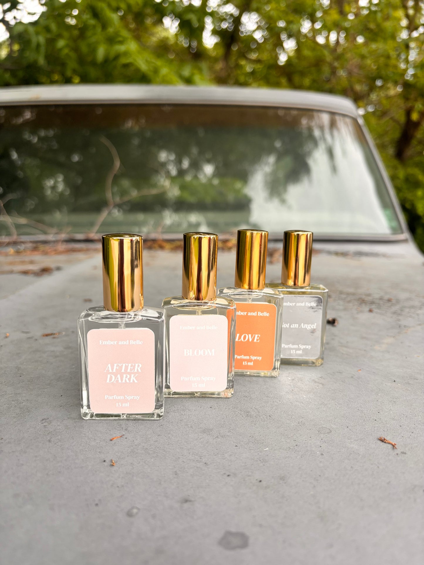 AFTER DARK, BLOOM, LOVE, OR NOT AN ANGEL PARFUM SPRAY (15ML)