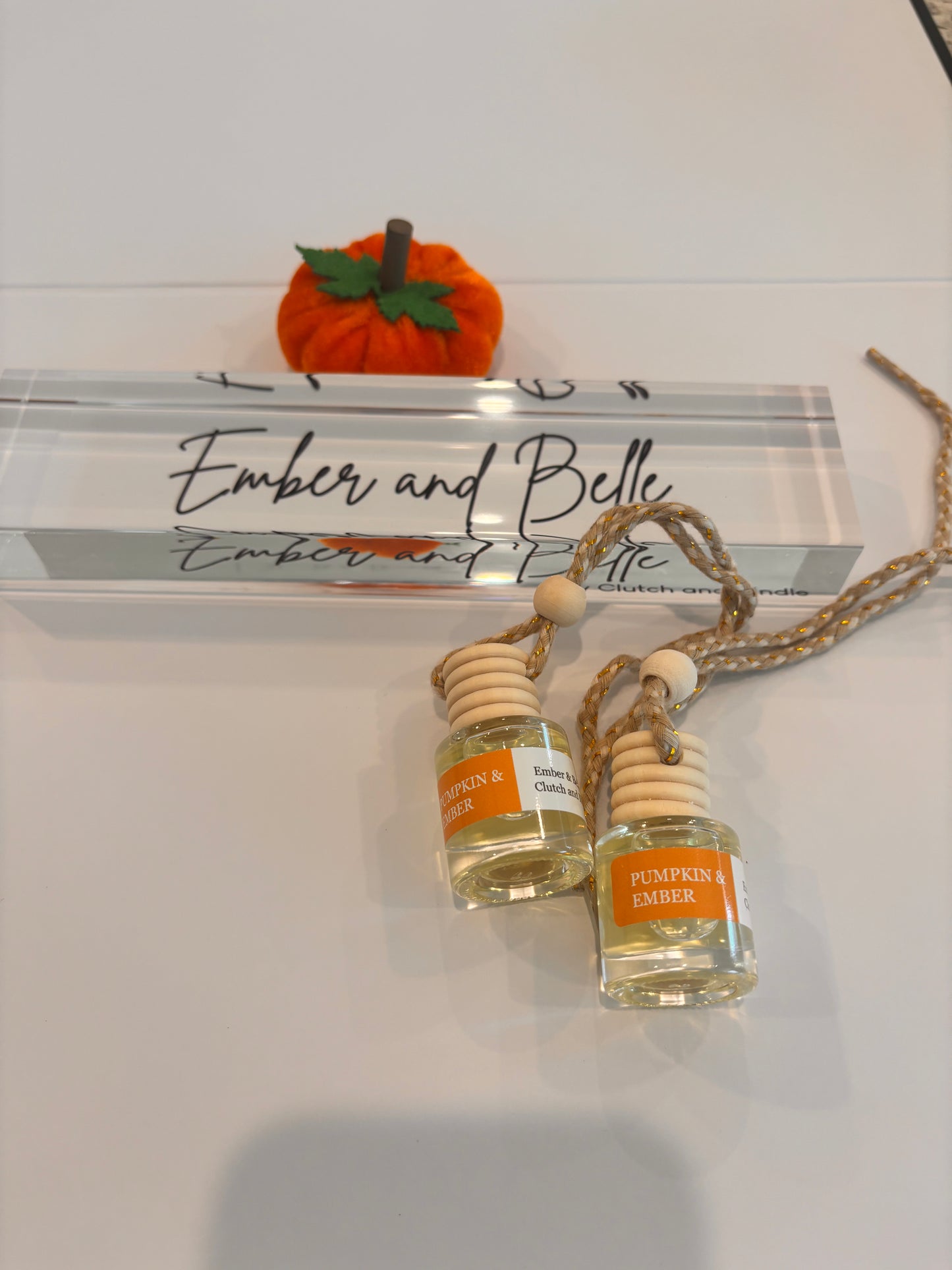 PUMPKIN + EMBER CAR DIFFUSER