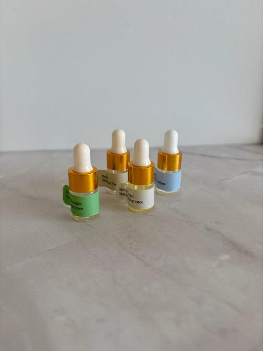 SAMPLE DISCOVERY OF OUR TOP 3 SCENTS; YOU PICK SCENT 4