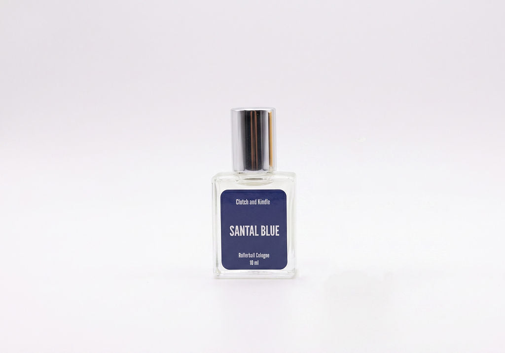 SANTAL BLUE ROLLERBALL COLOGNE FRAGRANCE (10 ML)